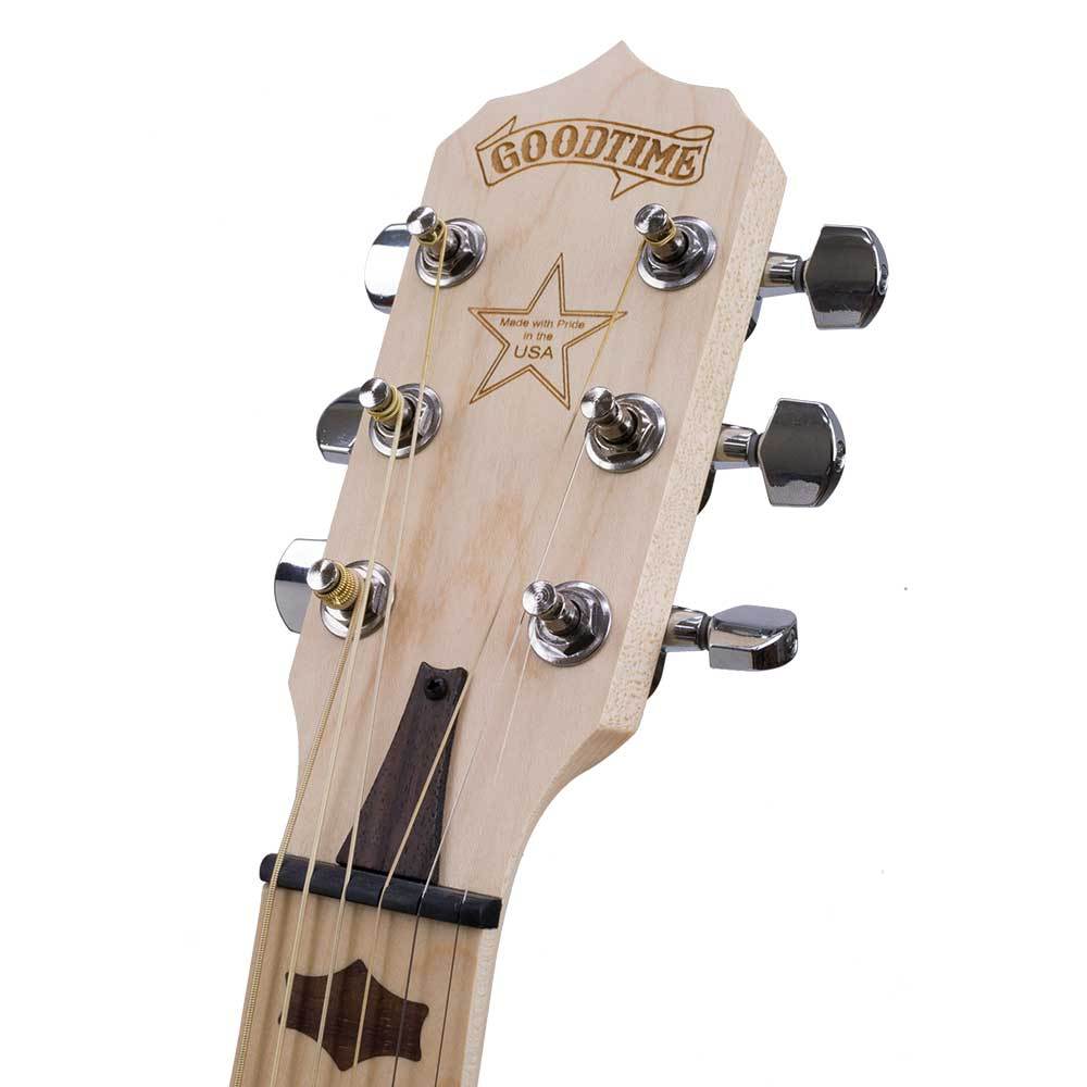 Deering Banjo G6S PZ Goodtime Six with Piezo Easy Music Center