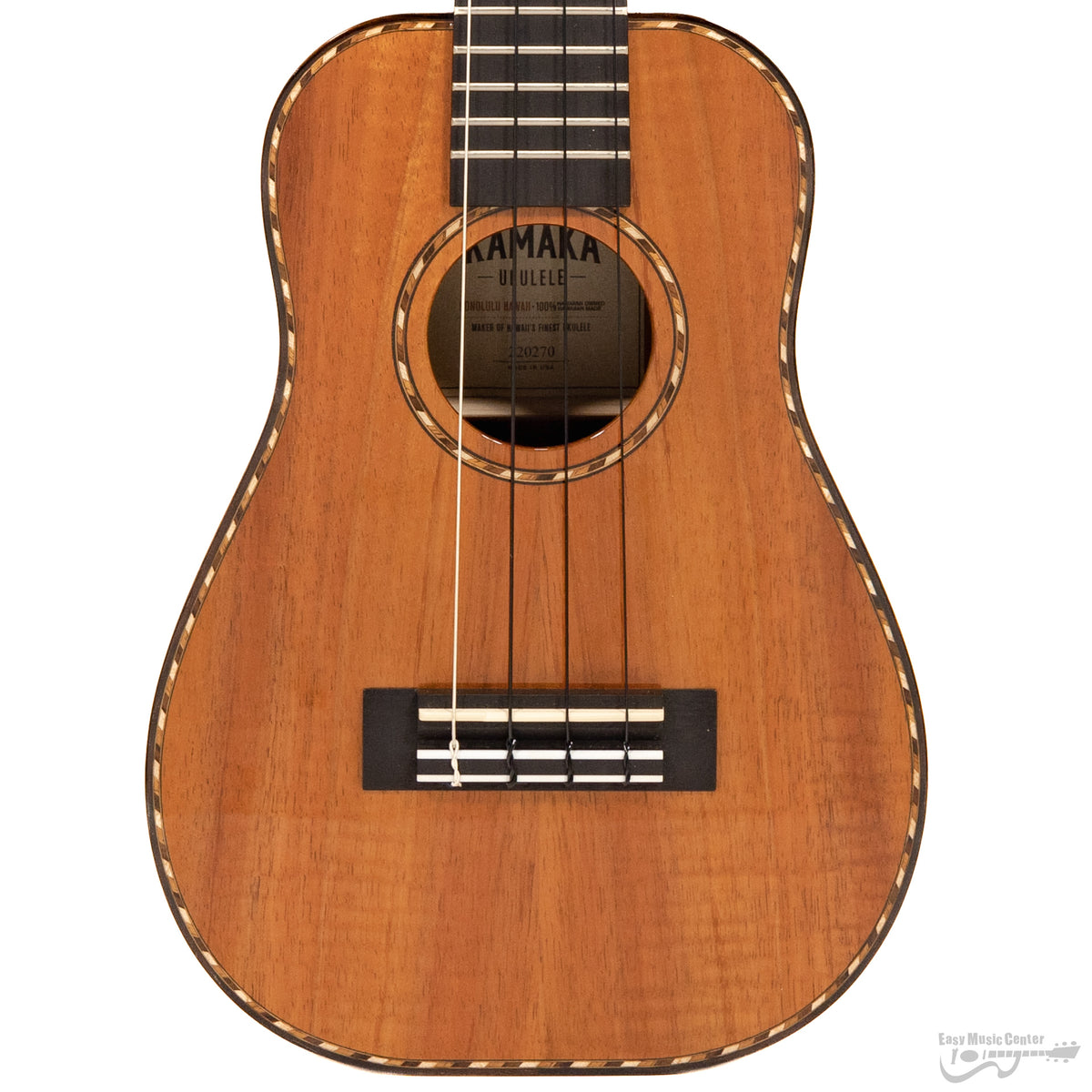 Kamaka HB-2D Concert Bell Shape Deluxe 