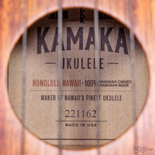 Load image into Gallery viewer, Kamaka HP1 Koa Pineapple Ukulele (#221162)-Easy Music Center