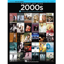Load image into Gallery viewer, Hal Leonard HL00137608 Songs Of The 2000S The New Decade Series With Online Play-Along Backing Tracks-Easy Music Center