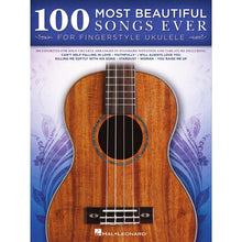 Load image into Gallery viewer, Hal Leonard HL00239978 100 Most Beautiful Songs Ever For Fingerstyle Ukulele-Easy Music Center