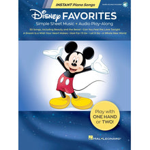 Load image into Gallery viewer, Hal Leonard HL00283720 Disney Favorites Instant Piano Songs-Easy Music Center