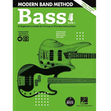 Load image into Gallery viewer, Hal Leonard HL00325719 Modern Band Method – Bass, Book 1 A Beginner's Guide for Group or Private Instruction-Easy Music Center