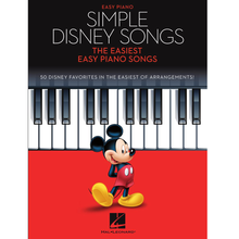 Load image into Gallery viewer, Hal Leonard HL00355319 Simple Disney Songs The Easiest Easy Piano Songs-Easy Music Center