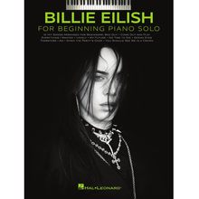 Load image into Gallery viewer, Hal Leonard HL00362598 Billie Eilish – Beginning Piano Solo-Easy Music Center