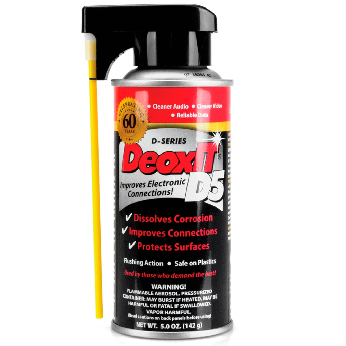 Hosa D5S-6 CAIG DeoxIT Contact Cleaner 5 oz – Easy Music Center
