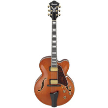 Load image into Gallery viewer, Ibanez AF95DA Artcore Expressionist, Single Cutaway, HH, Ebony FB, Dark Amber-Easy Music Center