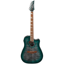 Load image into Gallery viewer, Ibanez ALT30FMEDB Altstar Acoustic-Electric Guitar, Flame Maple Top, Emerald Doom Burst High Gloss-Easy Music Center