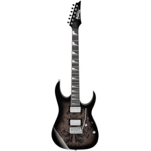 Load image into Gallery viewer, Ibanez GRG220PA1BKB Gio RG Electric Guitar, w/ Trem, HH - Elite, Transparent Brown Black Burst-Easy Music Center