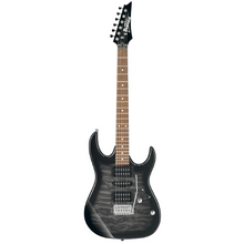 Load image into Gallery viewer, Ibanez GRX70QATKS Gio RG Electric Guitar, Transparent Black Sunburst-Easy Music Center