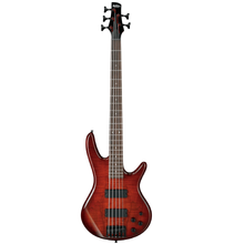 Load image into Gallery viewer, Ibanez GSR205SMCNB Gio GSR 5-string Electric Bass, Spalted Maple Charcoal Brown Burst RW-Easy Music Center