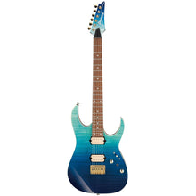 Load image into Gallery viewer, Ibanez RG421HPFMBRG RG High Performance Electric Guitar, Blue Reef Gradation-Easy Music Center