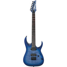 Load image into Gallery viewer, Ibanez RGA42FMBLF RGA Hardtail Electric Guitar, Blue Lagoon Burst Flat-Easy Music Center