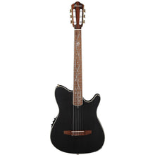 Load image into Gallery viewer, Ibanez TOD10NTKF Tim Henson Signature FRH Nylon String Guitar - Trans Black Flat-Easy Music Center
