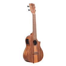 Load image into Gallery viewer, Kala KA-TK-C-CE Concert Ukulele w/ Electronics Teak Tri-Top-Easy Music Center