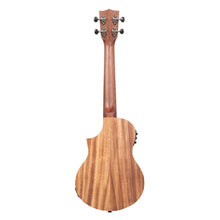 Load image into Gallery viewer, Kala KA-TK-T-CE Tenor Ukulele w/ Electronics, Teak Tri-Top-Easy Music Center