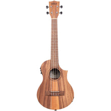 Load image into Gallery viewer, Kala KA-TK-T-CE Tenor Ukulele w/ Electronics, Teak Tri-Top-Easy Music Center