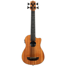 Load image into Gallery viewer, KALA UBASS-SCOUT-FS U-Bass Acoustic-Electric, Mahogany, Fretted-Easy Music Center