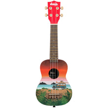 Load image into Gallery viewer, Kala UK-SURFARI Ukadelic Soprano Ukulele, Surfari Graphic-Easy Music Center