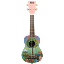 Load image into Gallery viewer, Kala UK-UKETOPIA Ukadelic Soprano Ukulele, Uketopia Graphic-Easy Music Center