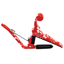 Load image into Gallery viewer, Kyser KURHA Red Hibiscus Ukulele Capo-Easy Music Center