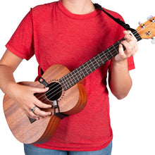 Load image into Gallery viewer, Levy M19HOK-BLK 1" Double Hook Ukulele Strap, Black-Easy Music Center