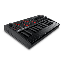 Load image into Gallery viewer, Akai MPKMINI3B Ultra Compact 25-Key Mini Keyboard Controller and Pads, Black-Easy Music Center