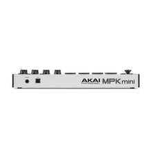 Load image into Gallery viewer, Akai MPKMINI3W Ultra Compact 25-Key Mini Keyboard Controller and Pads, White-Easy Music Center