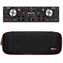 Load image into Gallery viewer, Numark DJ2GO2TOUCH Pocket DJ Controller and XB-DJ2GO2 Soft Case Bundle-Easy Music Center