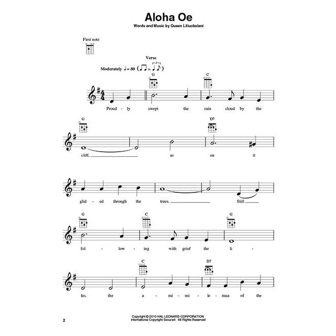 IZ "A Hawaiian Like Me" Ukulele Tab In G Major - Download & Print - SKU: MN0106942 - Foto 2