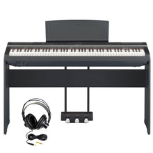 Load image into Gallery viewer, Yamaha P125B Digital Piano Bundle, Black-Easy Music Center