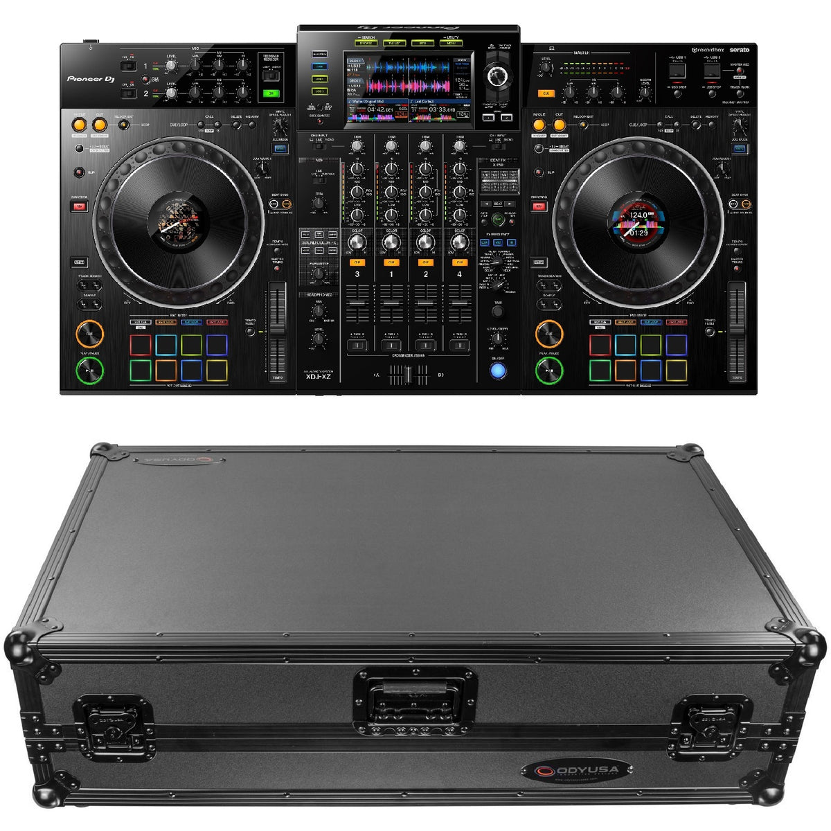 Pioneer XDJ-XZ Professional DJ system and FZGSXDJXZW1BL 