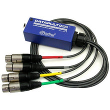 Load image into Gallery viewer, Radial Engineer R8008028 4ch Cat-5 Mini Breakout Box, XLRF - Catapult MINI TX-Easy Music Center