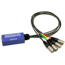 Load image into Gallery viewer, Radial Engineer R8008029 4ch Cat-5 Mini Breakout Box, XLRM - Catapult Mini RX-Easy Music Center
