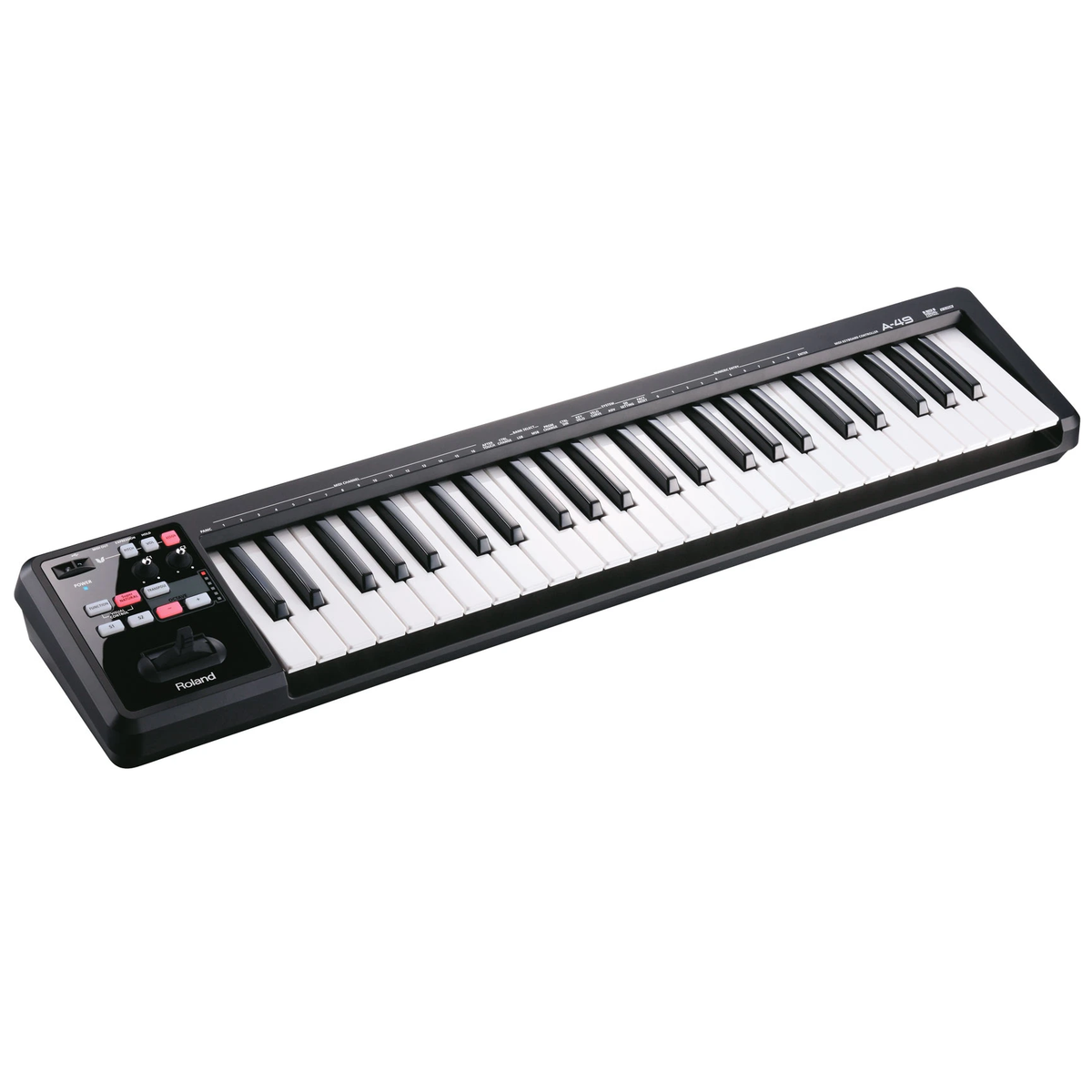 Roland A-49-BK MIDI Keyboard Controller, Black – Easy Music Center