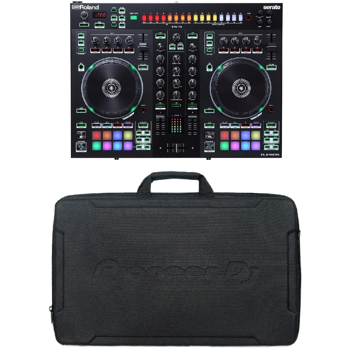 Roland DJ-505 DJ Controller & DJC-B2 Soft Case Bundle – Easy Music