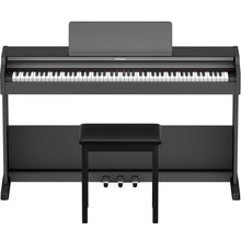 Load image into Gallery viewer, Roland RP-107-BK 88-Key Digital Piano w/ Stand, Bench, and 3-pedals, Black-Easy Music Center