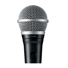 Load image into Gallery viewer, Shure PGA48-QTR Cardioid Dynamic Vocal Microphone with QTR Cable-Easy Music Center