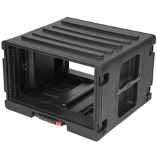 Load image into Gallery viewer, Skb SKB-R6UW 6U Space Rack with in-line wheels, TSA latches, handle-Easy Music Center