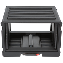 Load image into Gallery viewer, Skb SKB-R6UW 6U Space Rack with in-line wheels, TSA latches, handle-Easy Music Center