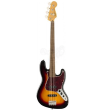 Load image into Gallery viewer, Squier 037-4531-500 Classic Vibe '60s Jazz Bass Fretless, Laurel fbd, 3-Color-Easy Music Center