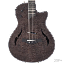 Load image into Gallery viewer, Taylor T5Z-LTD-SHARK 2022 Limited Edition Thinline Acoustic-Electric Guitar, Qulited Maple Top, Shark Grey, Electronics (#1206232002)-Easy Music Center