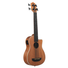 Load image into Gallery viewer, KALA UBASS-SCOUT-FL U-Bass Acoustic-Electric, Mahogany, Fretless-Easy Music Center