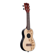 Load image into Gallery viewer, Kala UK-BAMBOO Ukadelic Soprano Ukulele, Solid Bamboo Top-Easy Music Center