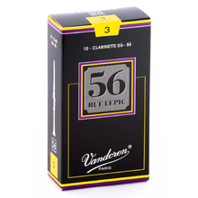 Load image into Gallery viewer, Vandoren CR503 56 rue Lepic Bb Clarinet Reeds - Strength 3 (Box of 10)-Easy Music Center
