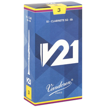 Load image into Gallery viewer, Vandoren CR803 V21 Bb Clarinet Reeds - Strength 3 (Box of 10)-Easy Music Center