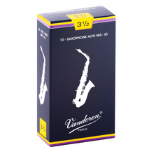 Load image into Gallery viewer, Vandoren SR2135 Traditional Alto Sax Reeds - Strength 3.5 (Box of 10)-Easy Music Center