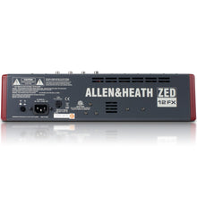 Load image into Gallery viewer, Allen and Heath ZED-12FX 12-Channel Analog Mixer-Easy Music Center