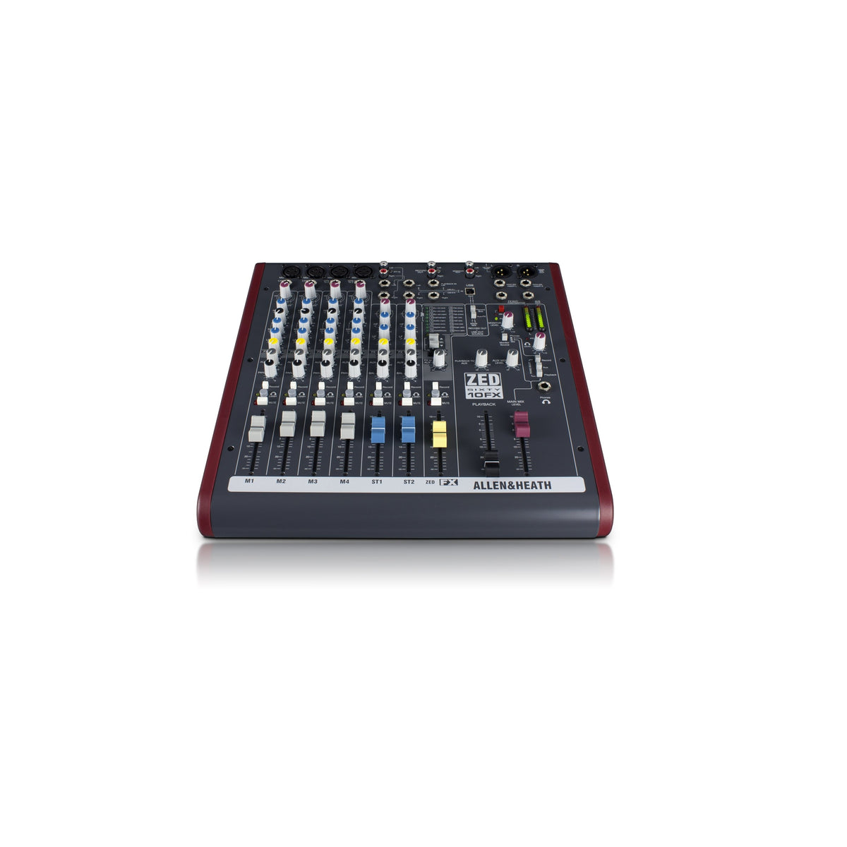 Allen & Heath ZED60-10FX 10 Channel Analog Mixer with FX