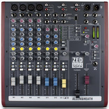 Load image into Gallery viewer, Allen & Heath ZED60-10FX 10 Channel Analog Mixer with FX, 60mm Faders-Easy Music Center